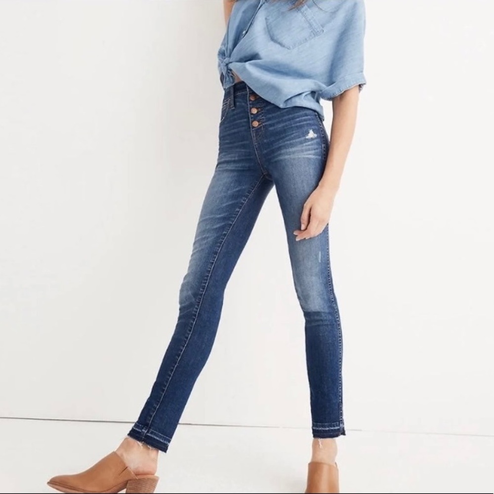 Madewell high rise jeans